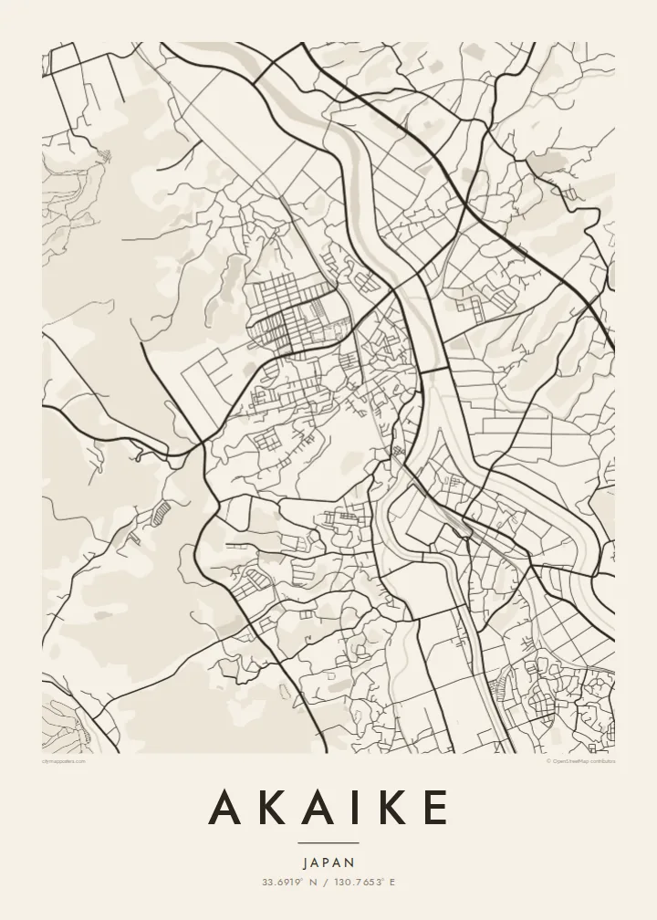 Akaike map poster — Paper