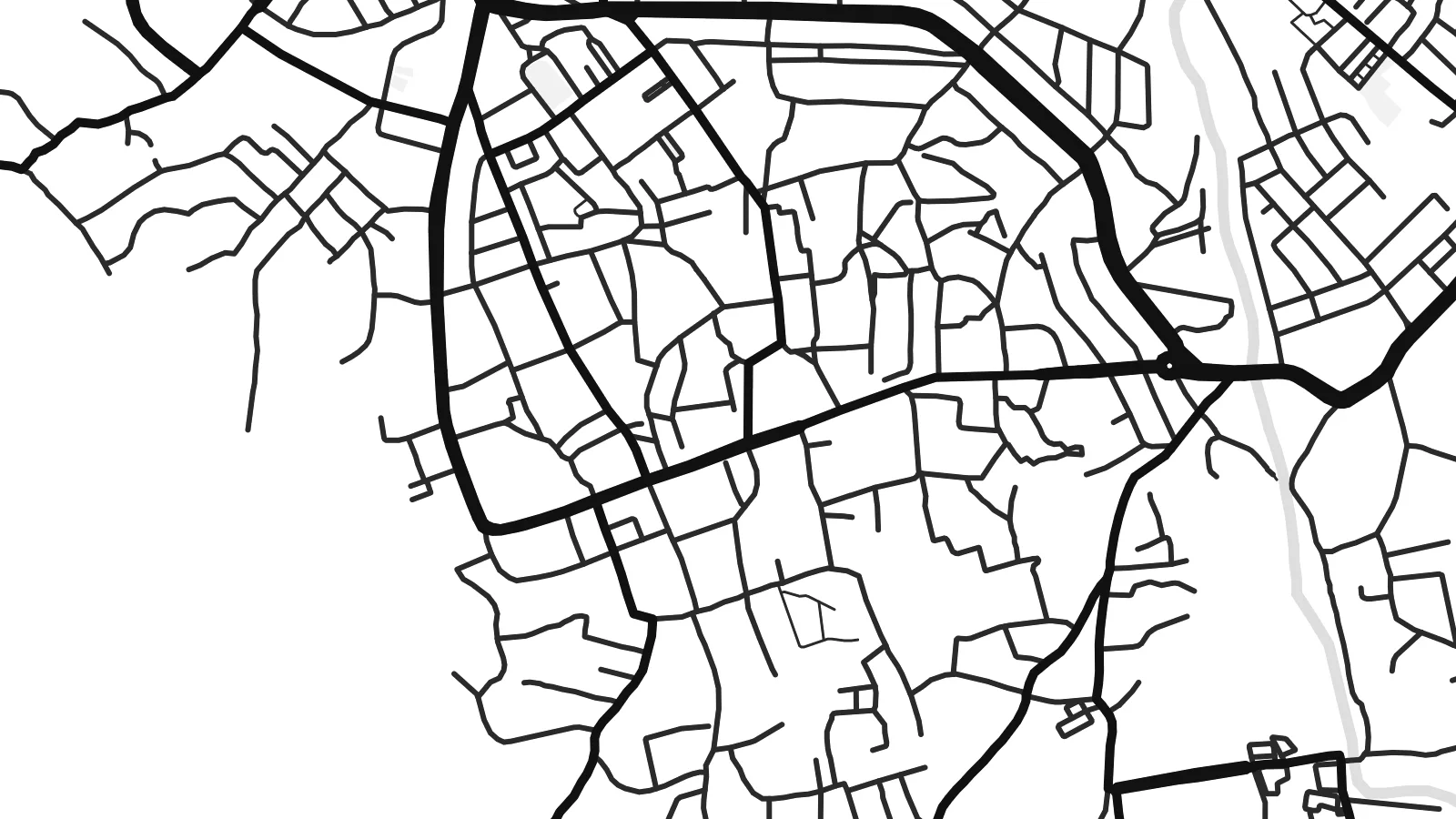 Close-up of the Ambarnath map poster at print resolution