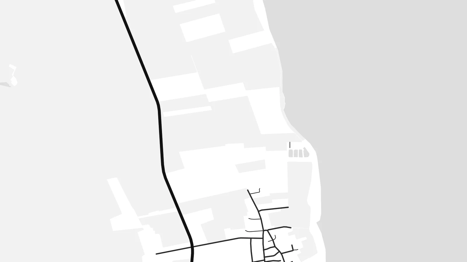 Close-up of the Amrum map poster at print resolution