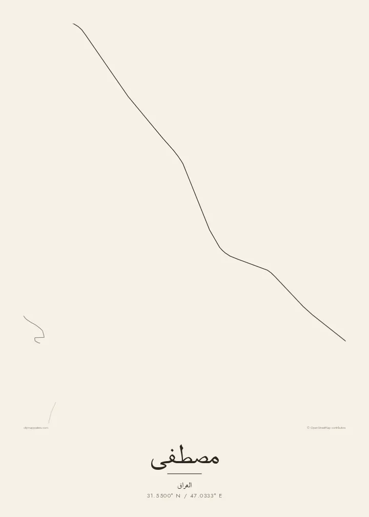 بوستر خريطة مصطفى — Paper