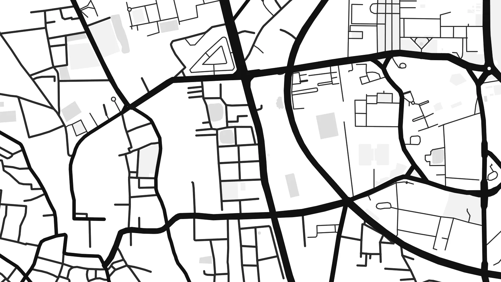 Close-up of the Azimpur map poster at print resolution