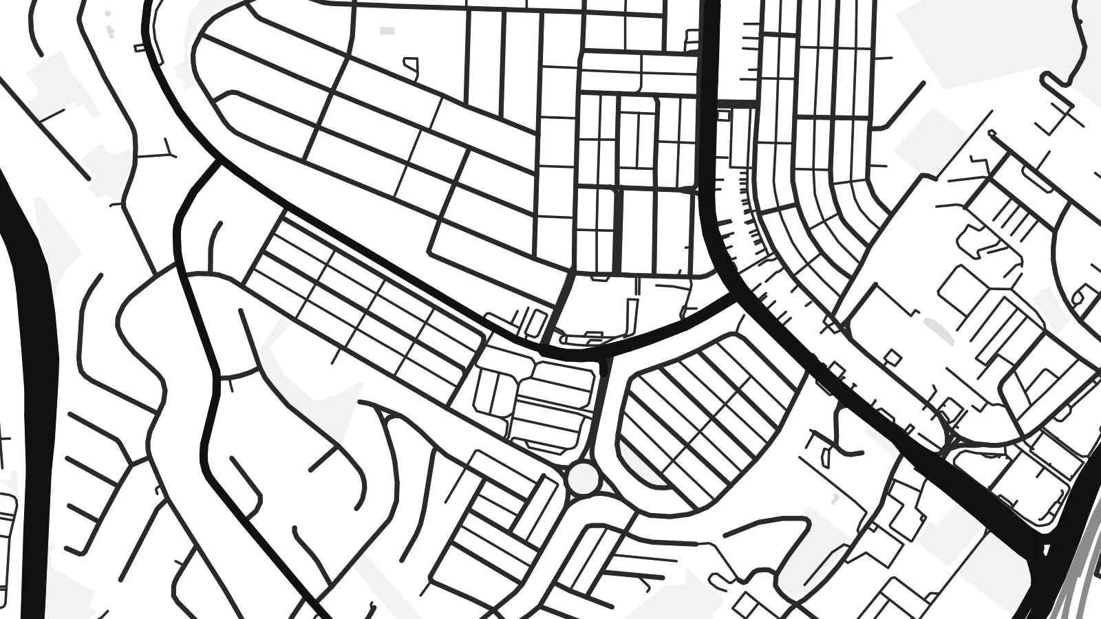 Close-up of the Bangsar map poster at print resolution