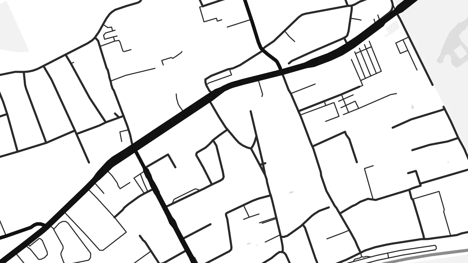 Close-up of the Beveren map poster at print resolution