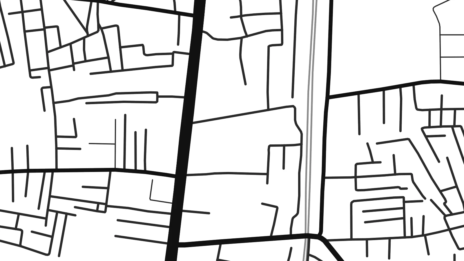 Close-up of the Bhogpur map poster at print resolution