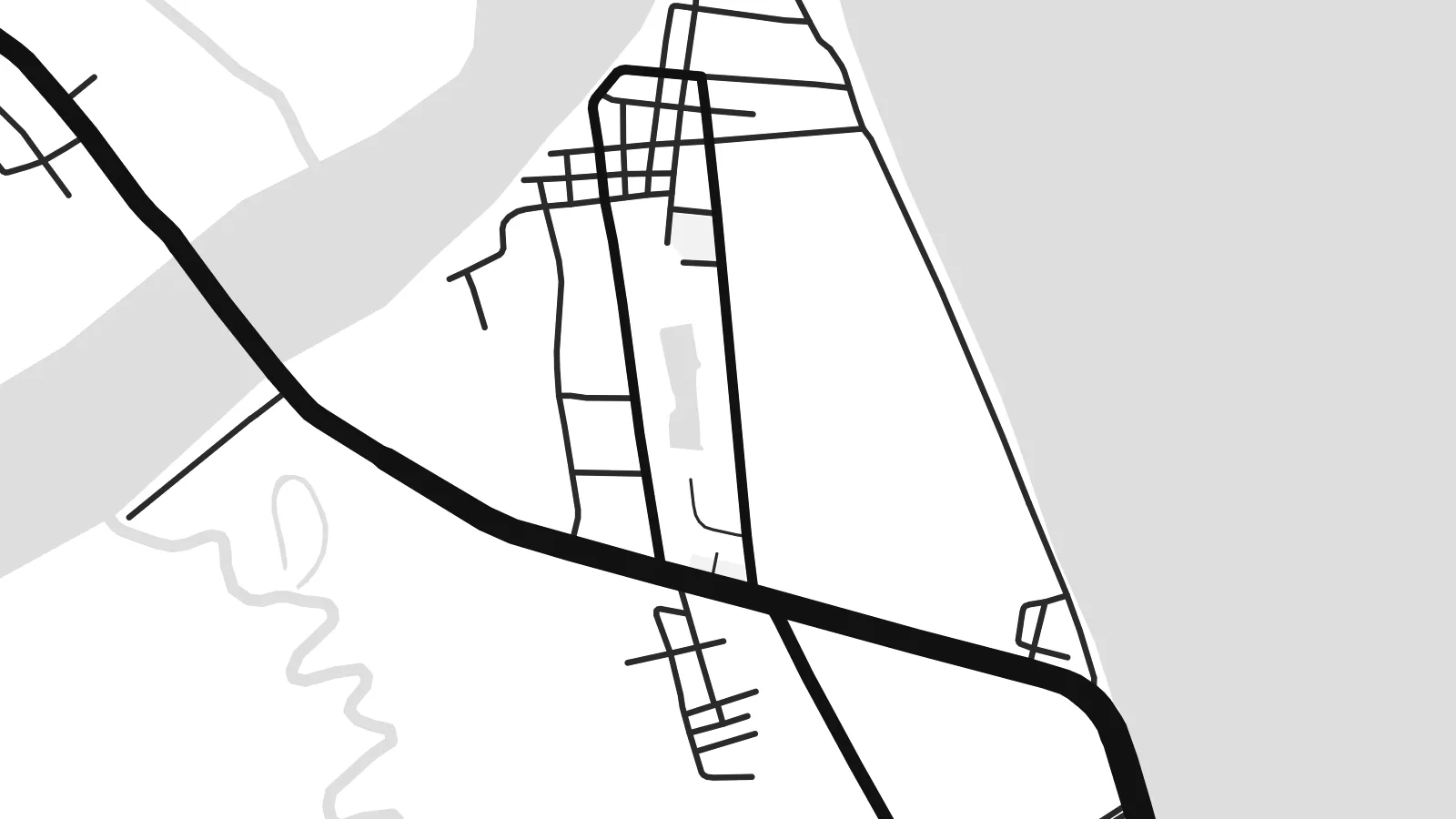 Close-up of the Bislig map poster at print resolution