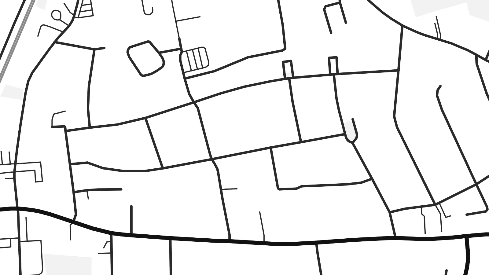 Close-up of the Bönen map poster at print resolution