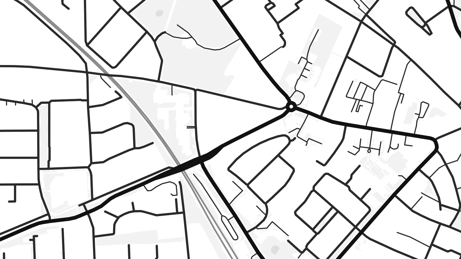 Close-up of the Borne map poster at print resolution