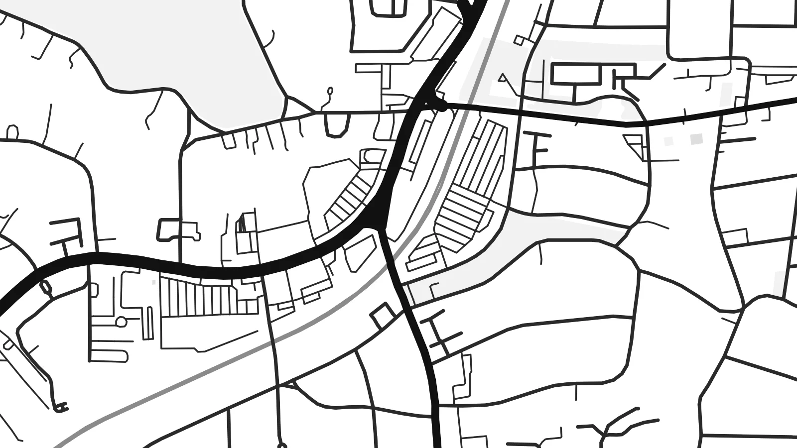 Close-up of the Brookhaven map poster at print resolution