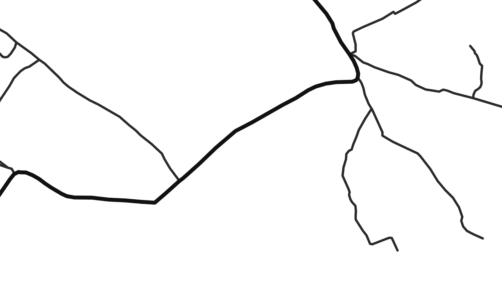 Close-up of the Bugarama map poster at print resolution