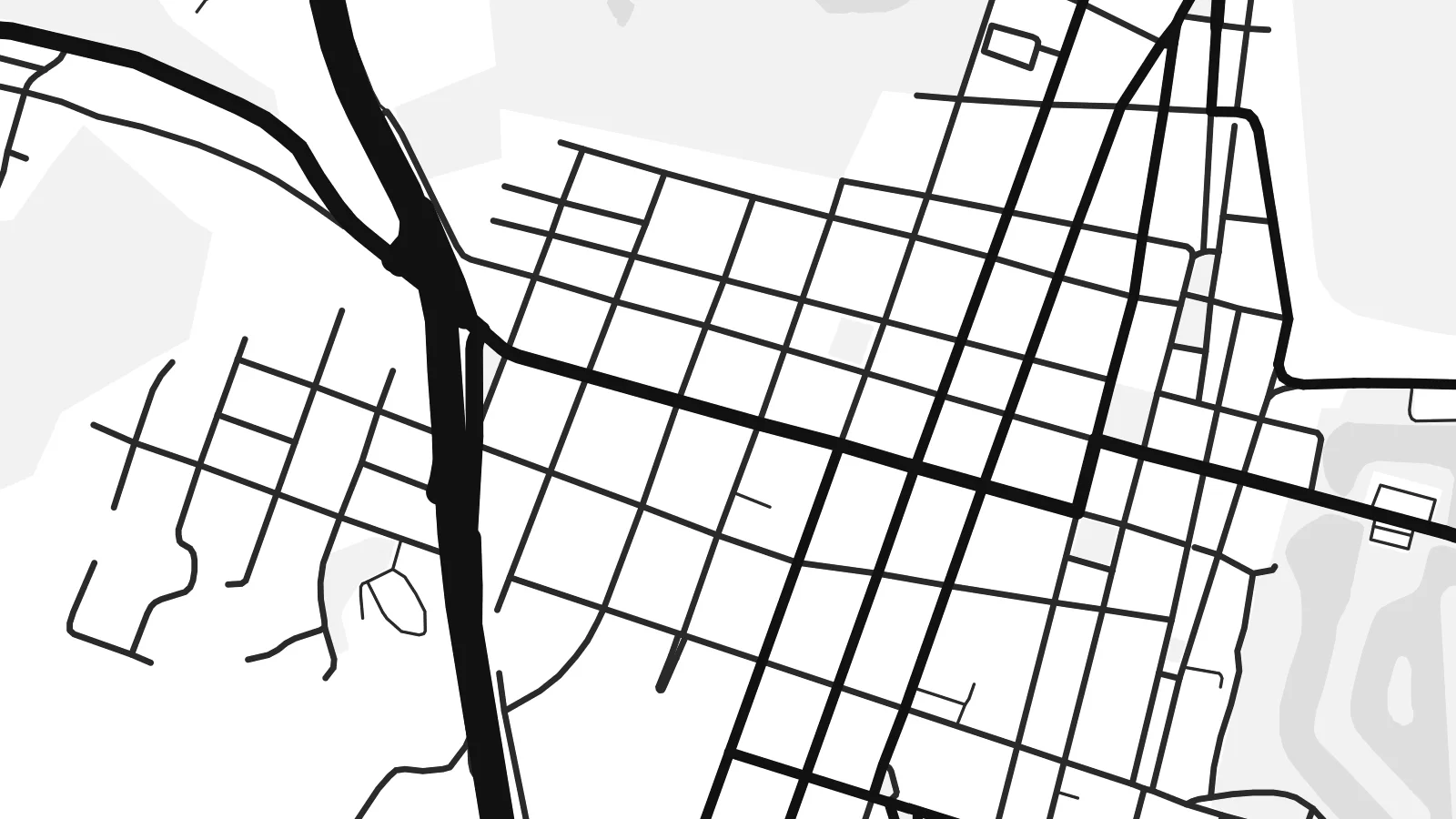 Close-up of the Castro map poster at print resolution