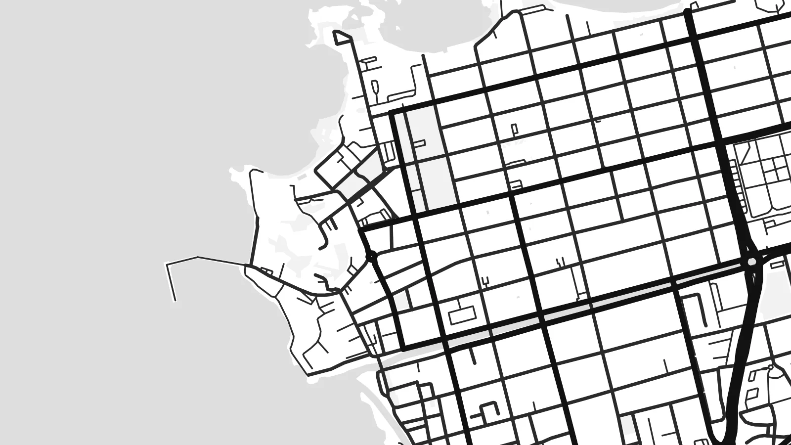 Close-up of the Cayenne map poster at print resolution