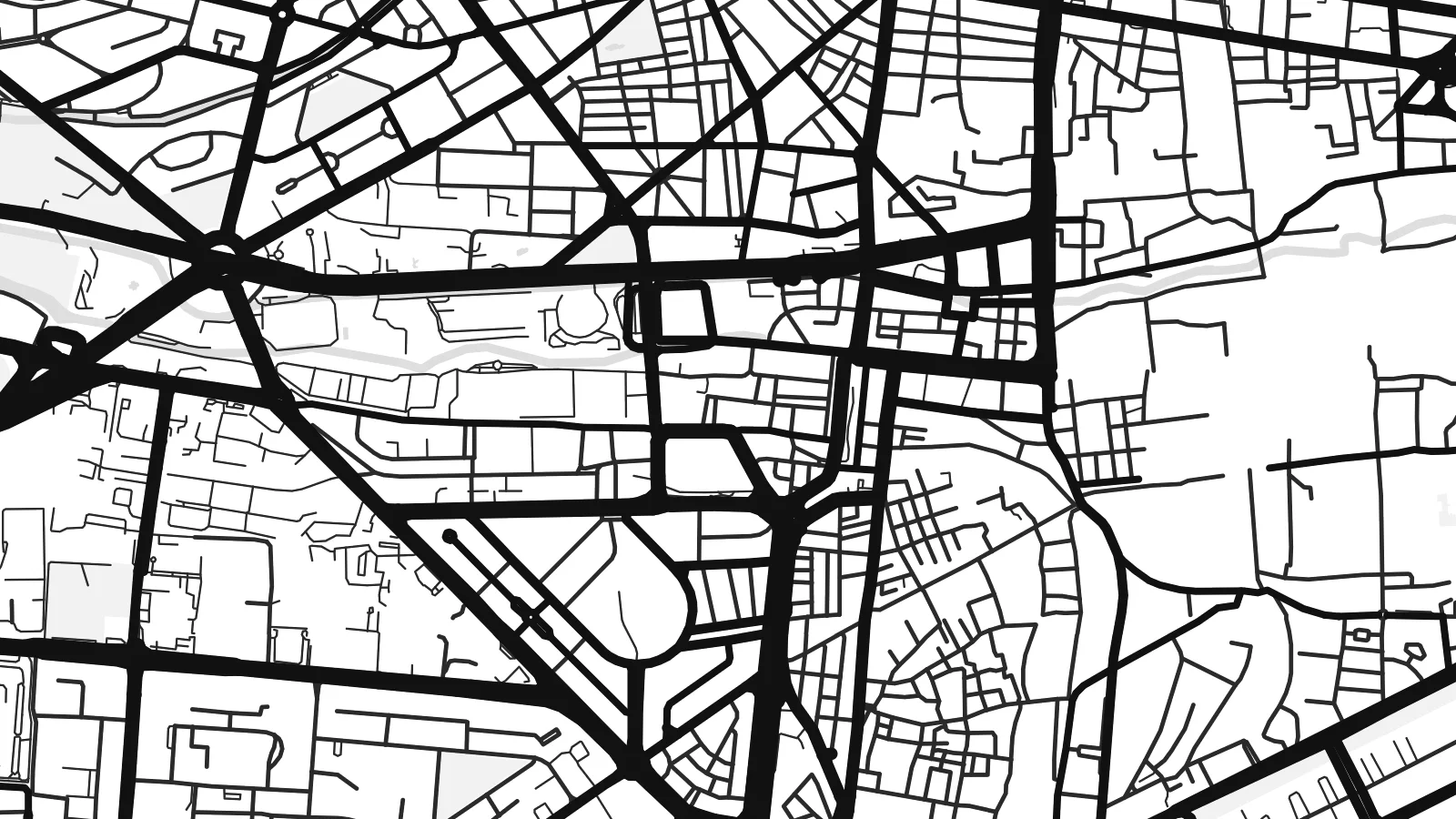 Close-up of the Damascus map poster at print resolution