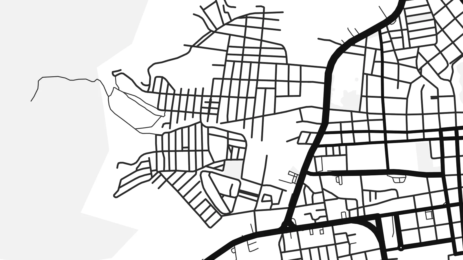 Close-up of the Danlí map poster at print resolution
