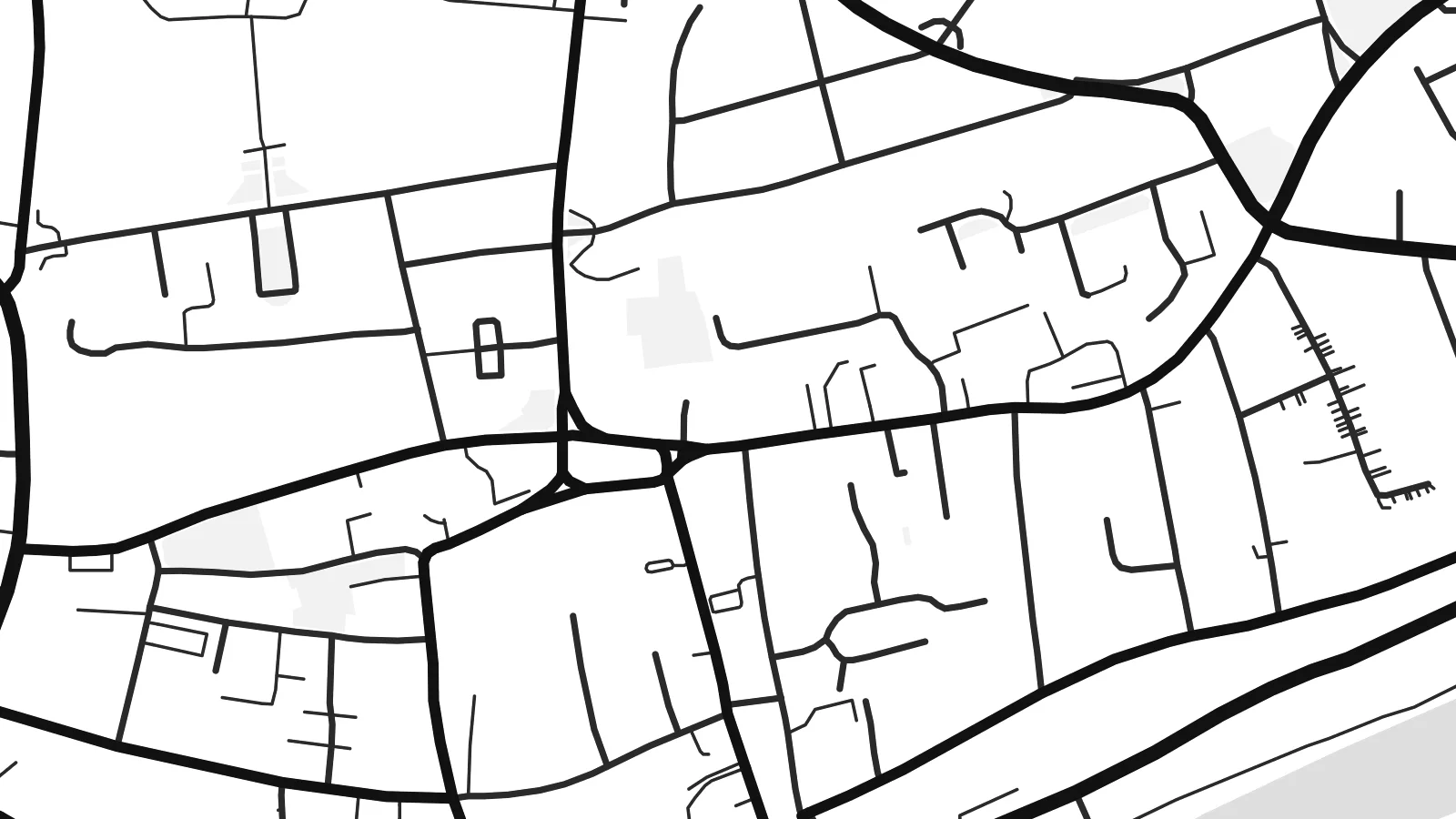 Close-up of the Drogheda map poster at print resolution
