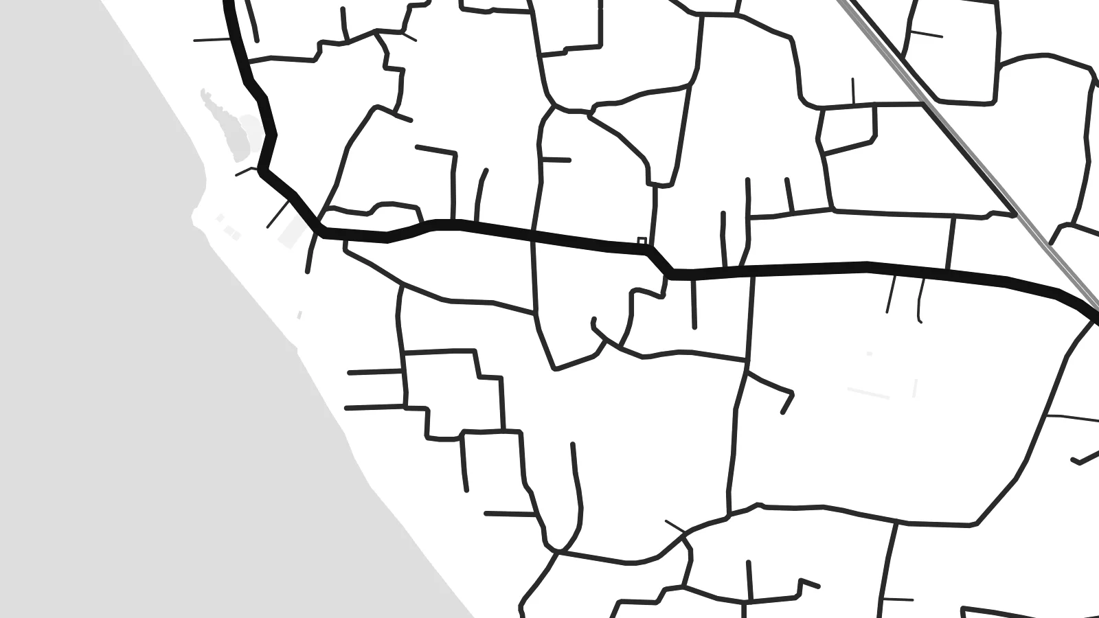 Close-up of the Edavai map poster at print resolution