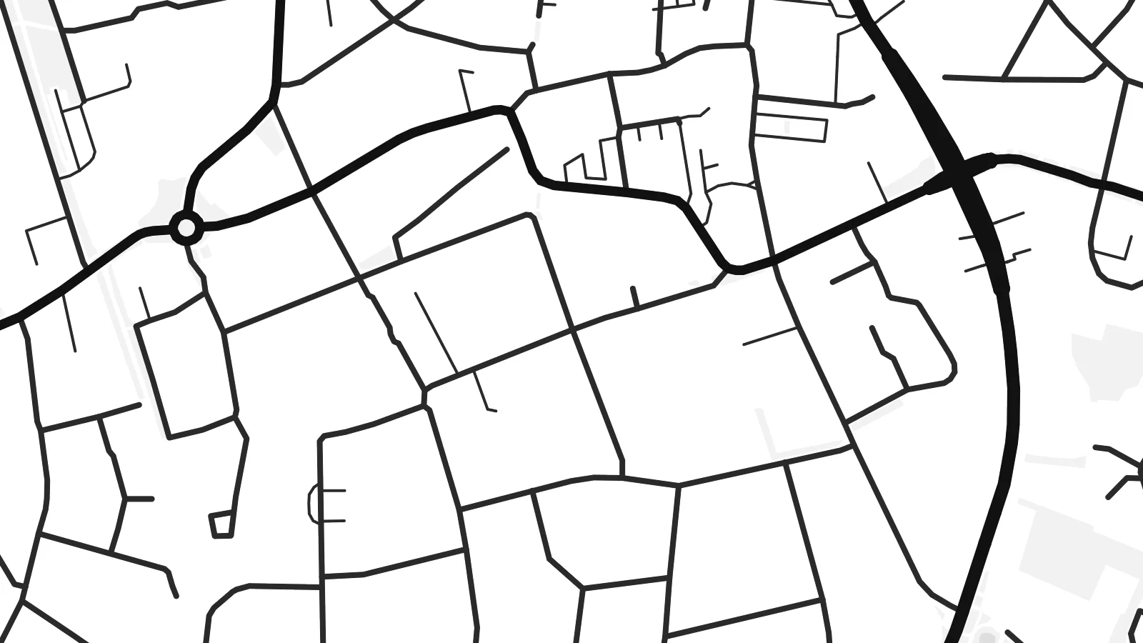 Close-up of the Eibergen map poster at print resolution