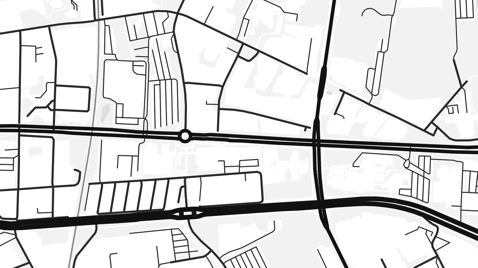 Close-up of the Emmen map poster at print resolution