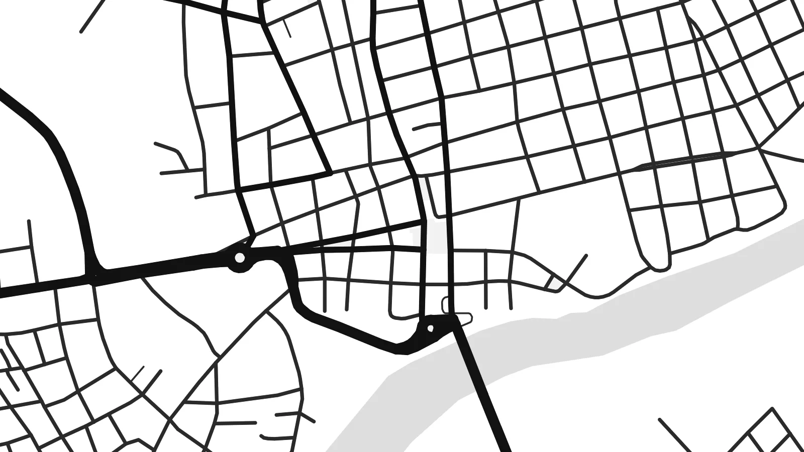 Close-up of the Esperantina map poster at print resolution