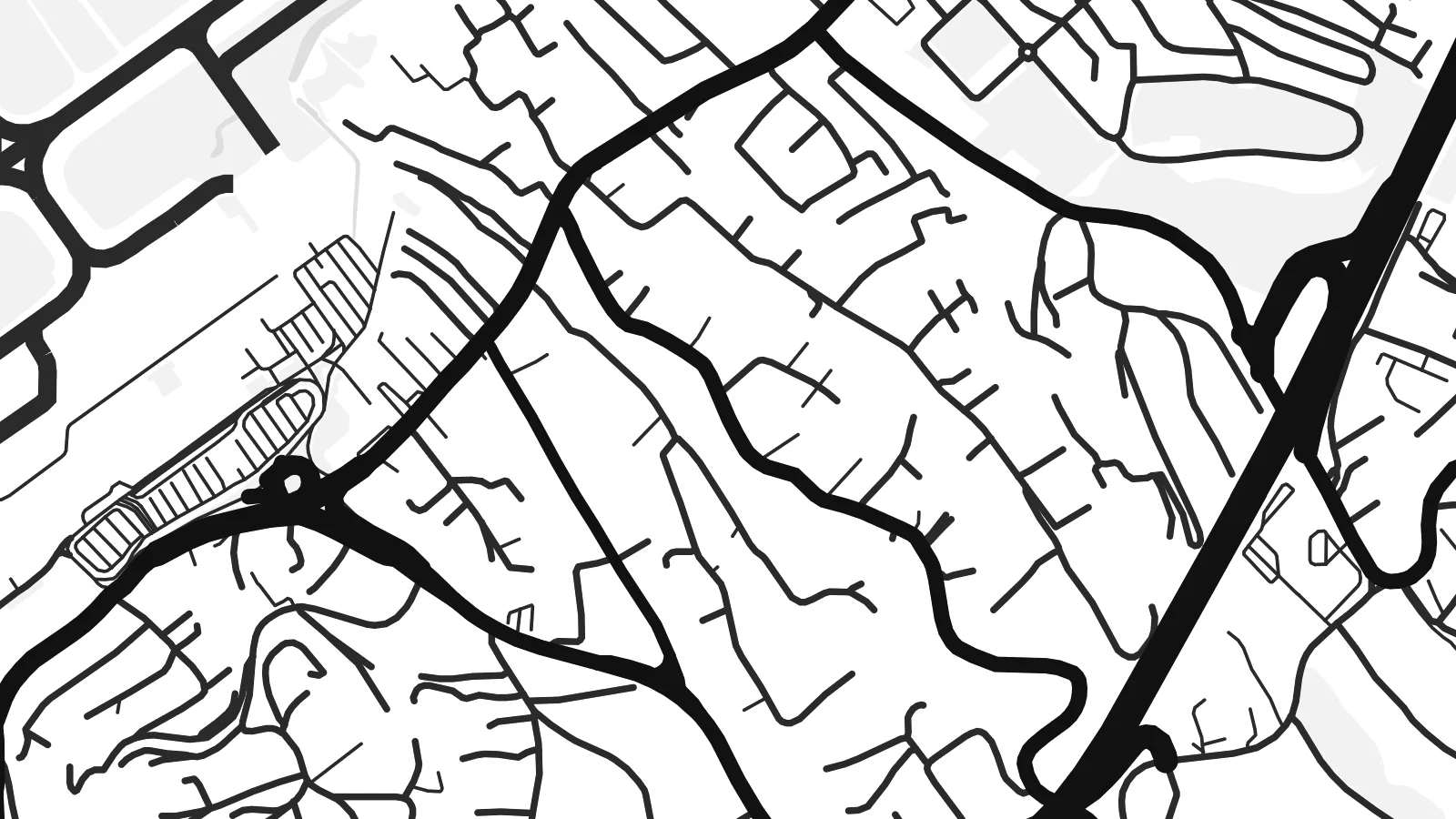 Close-up of the Faaa map poster at print resolution