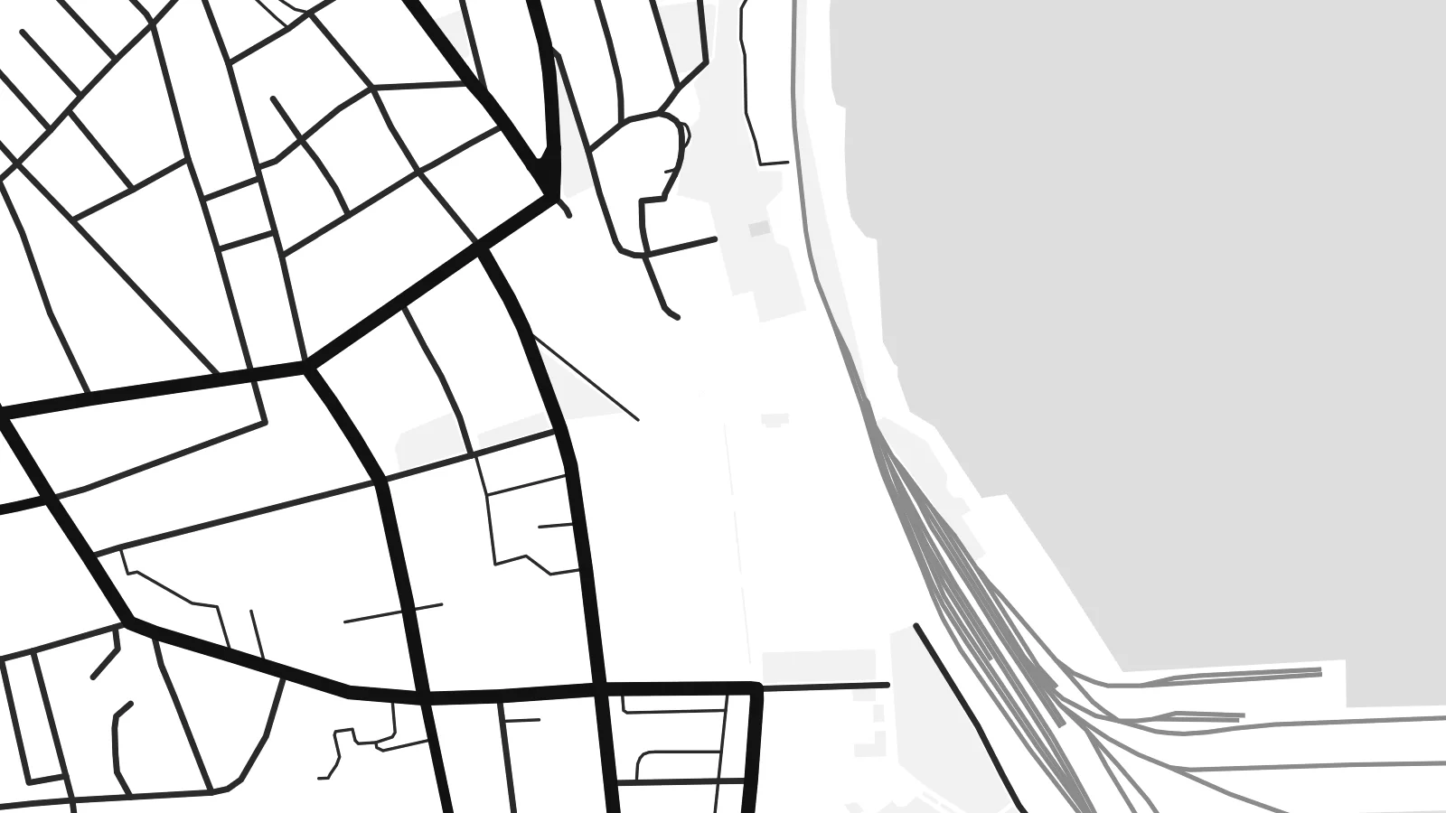 Close-up of the Feodosiya map poster at print resolution