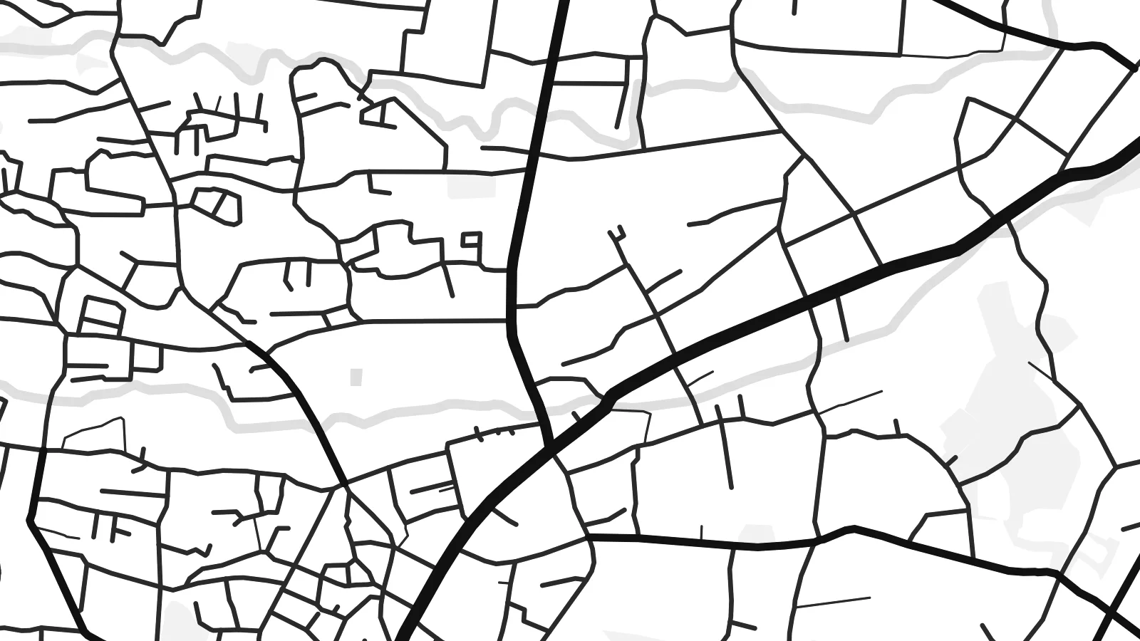 Close-up of the Gotemba map poster at print resolution