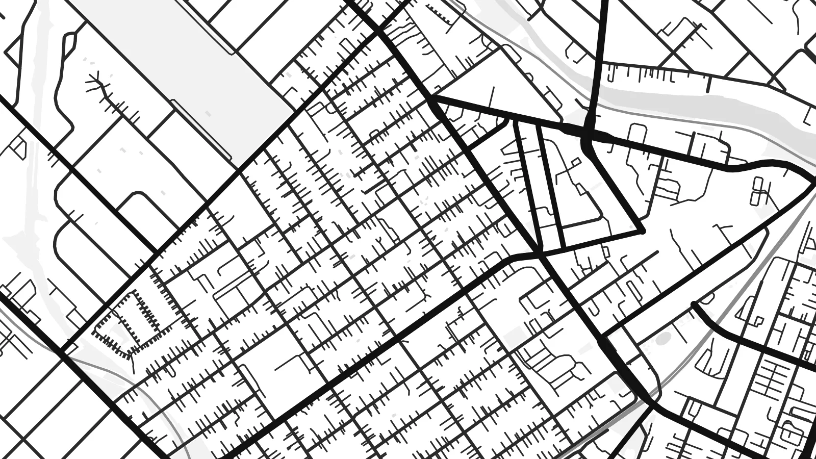 Close-up of the Guelph map poster at print resolution