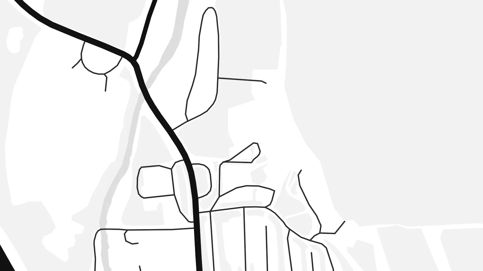 Close-up of the Hafjell map poster at print resolution