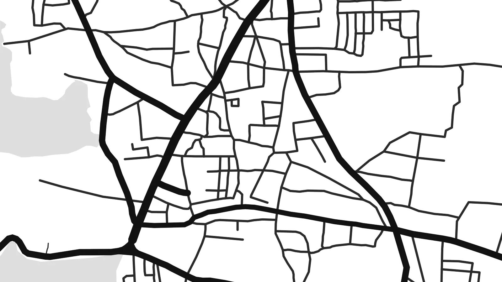 Close-up of the Harpanahalli map poster at print resolution