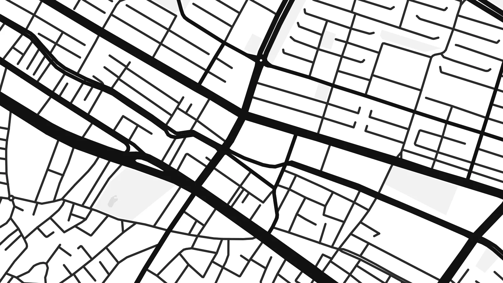 Close-up of the Hashtgerd map poster at print resolution