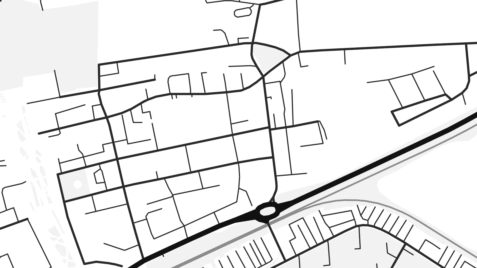 Close-up of the Humenné map poster at print resolution