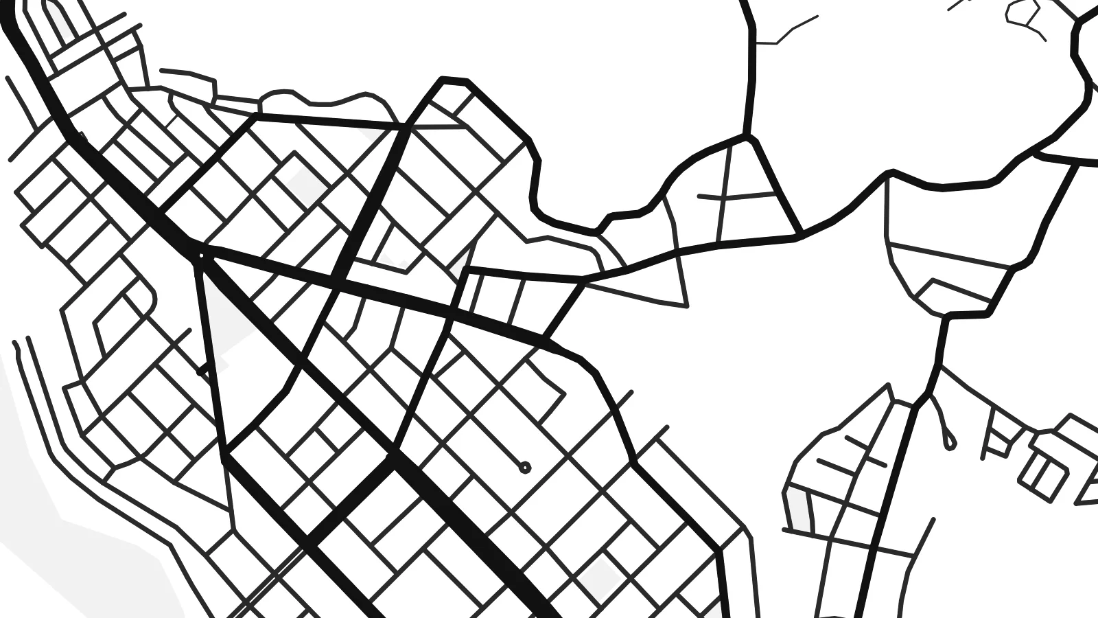 Close-up of the Jacobo Hunter map poster at print resolution