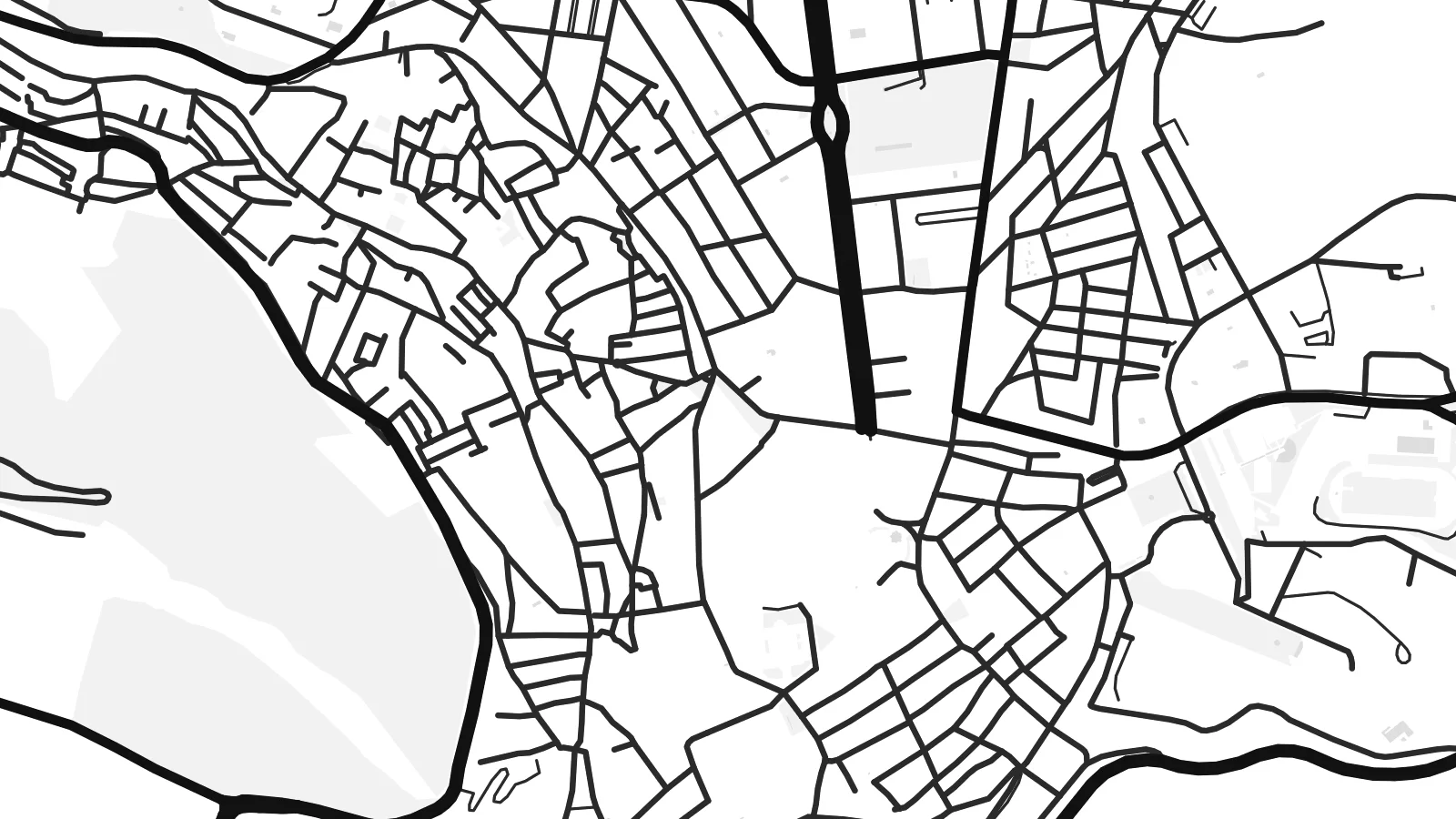 Close-up of the Jaén map poster at print resolution