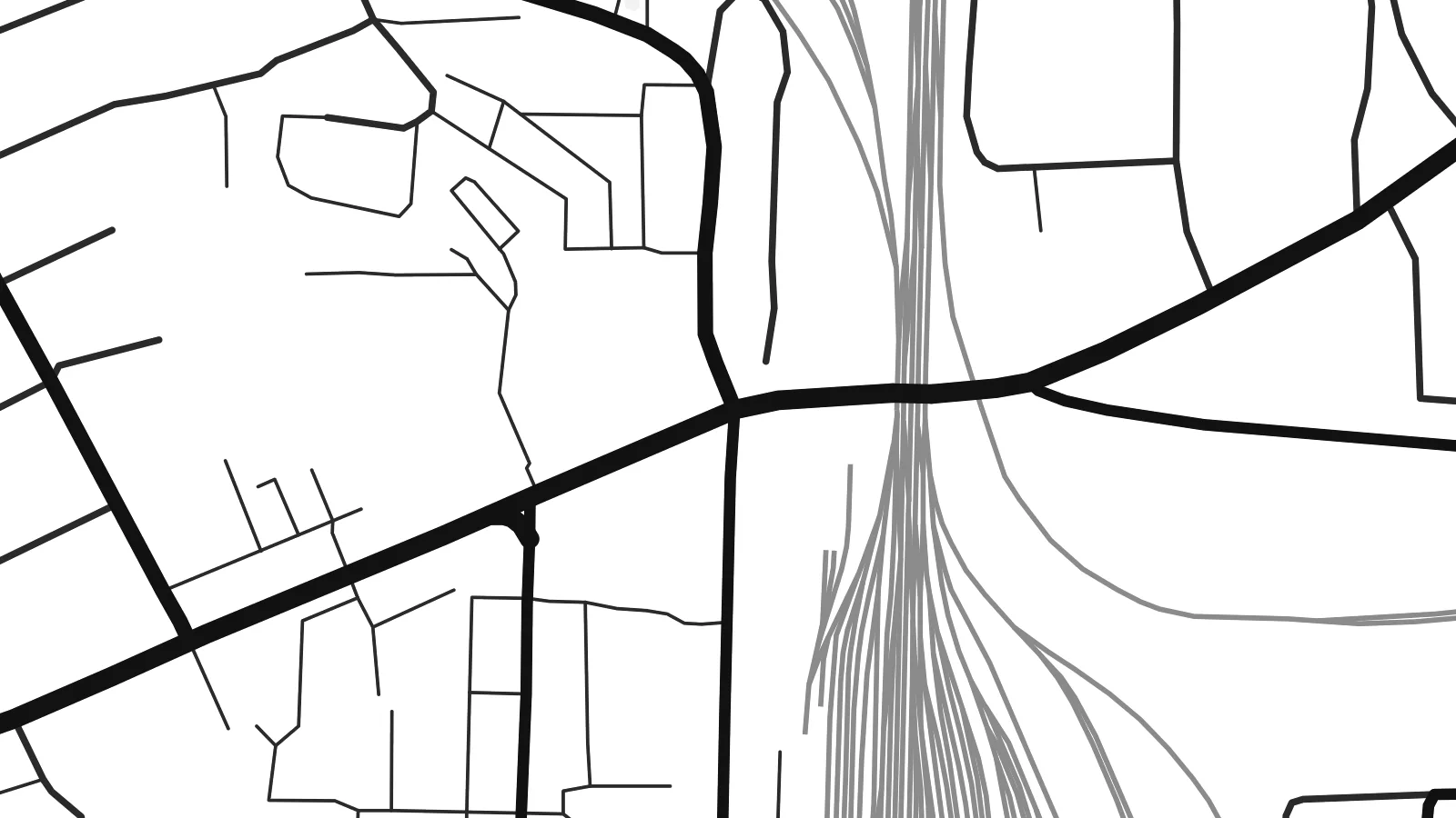Close-up of the Kartaly map poster at print resolution