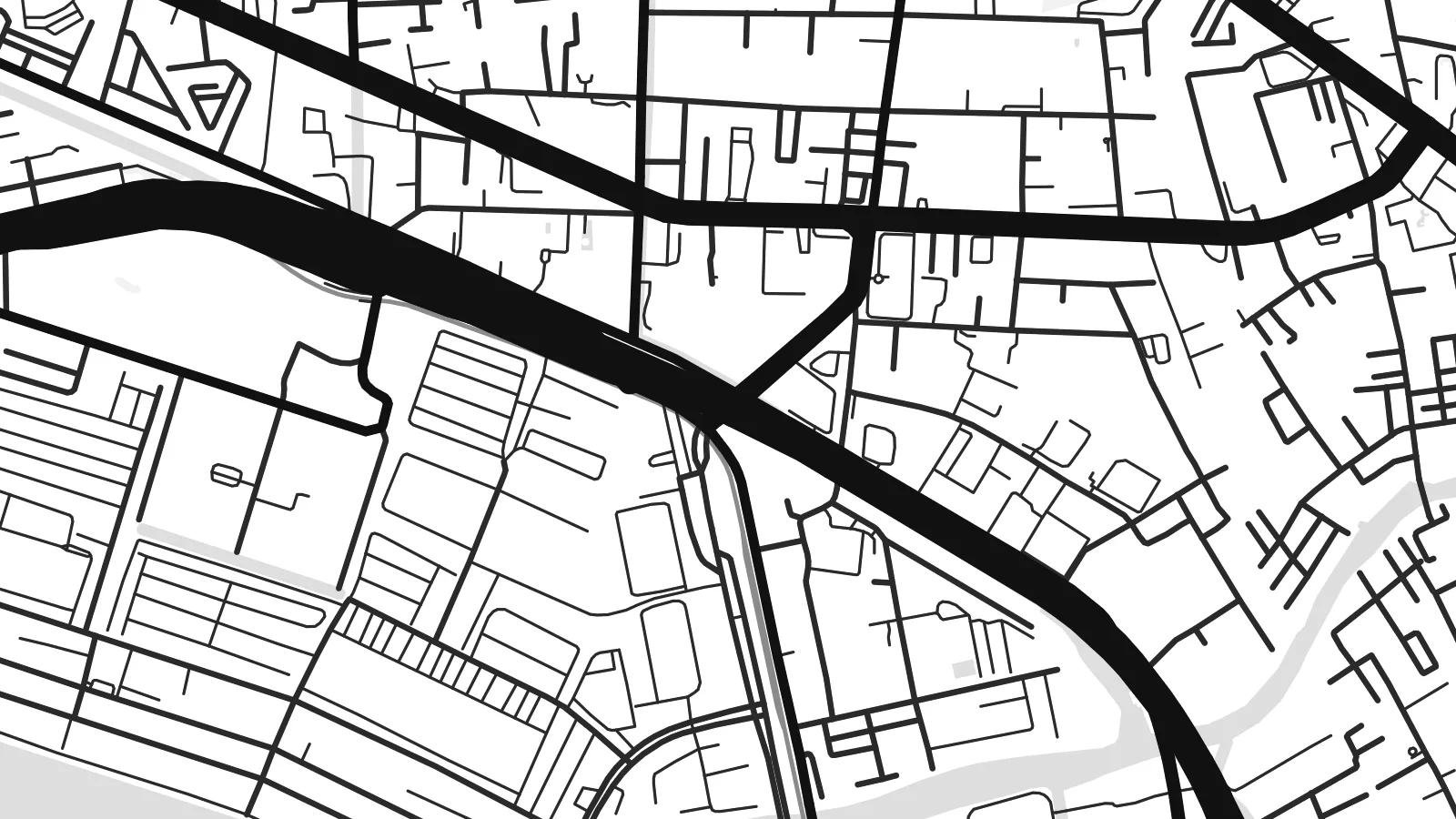 Close-up of the Khlong Toei map poster at print resolution