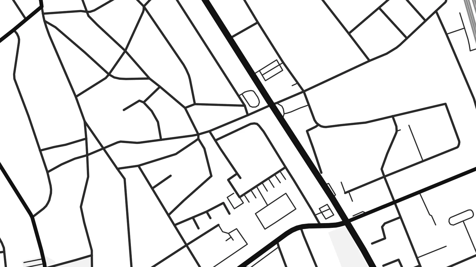 Close-up of the Kiskunhalas map poster at print resolution