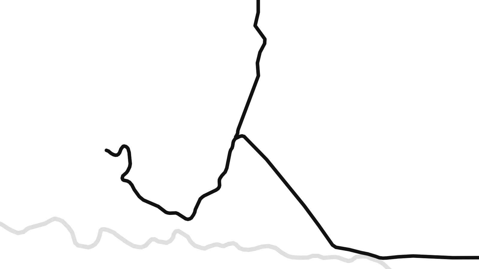 Close-up of the Kobo map poster at print resolution
