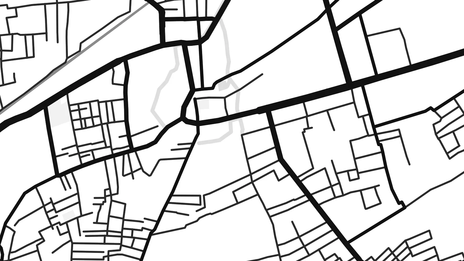 Close-up of the Kovilpatti map poster at print resolution