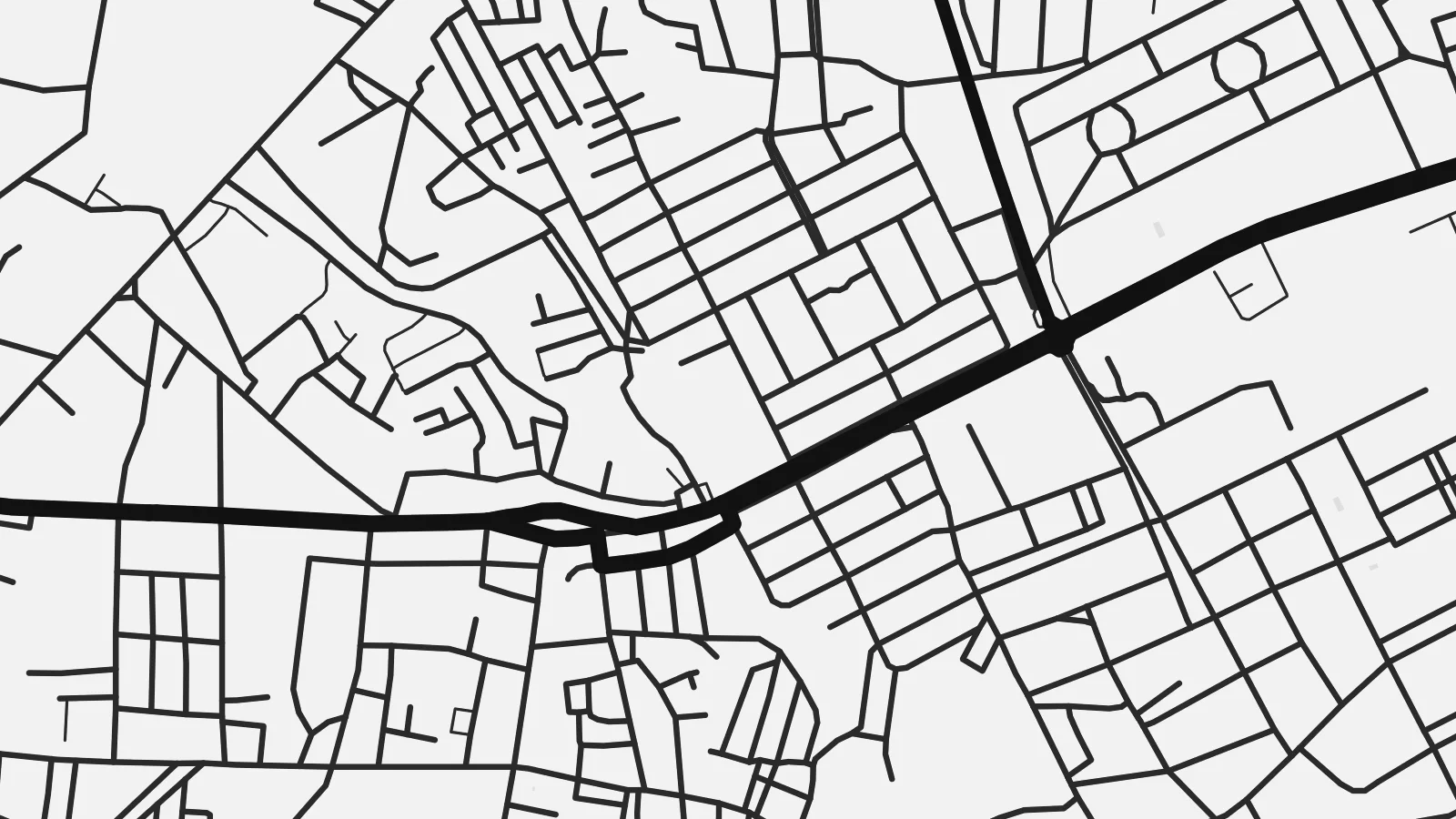 Close-up of the La Concepción map poster at print resolution