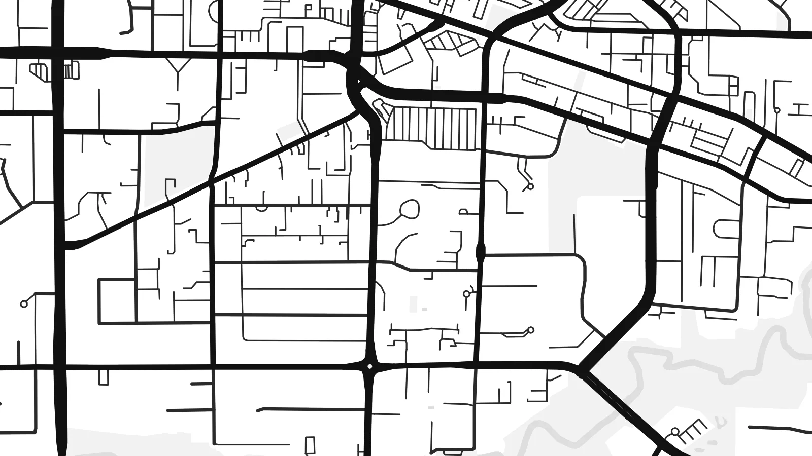 Close-up of the Langley map poster at print resolution
