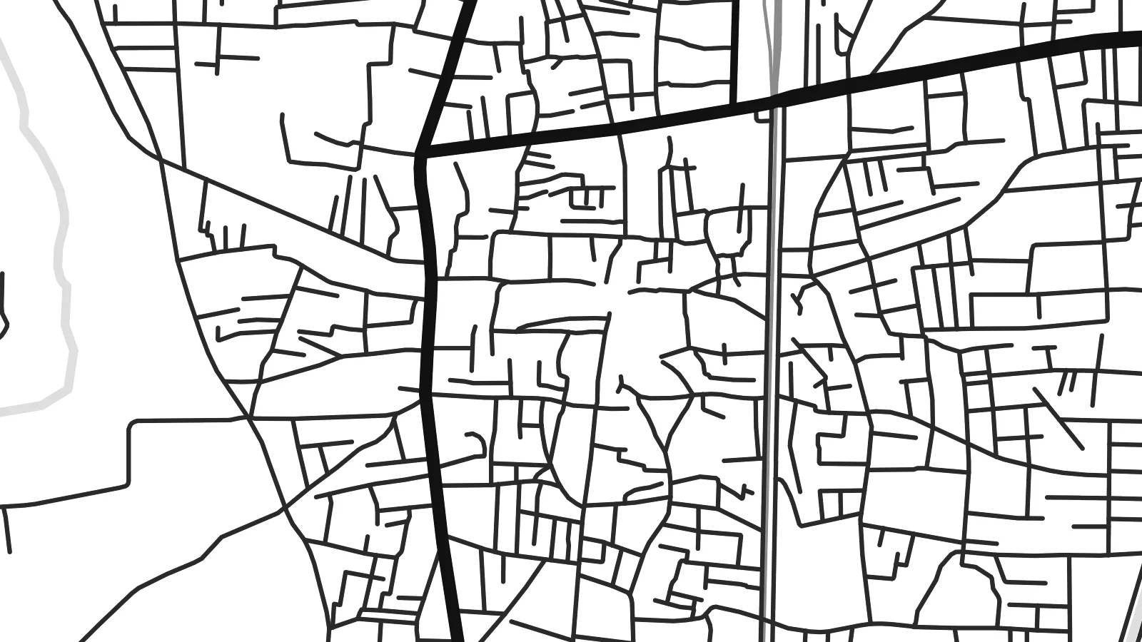 Close-up of the Layyah map poster at print resolution