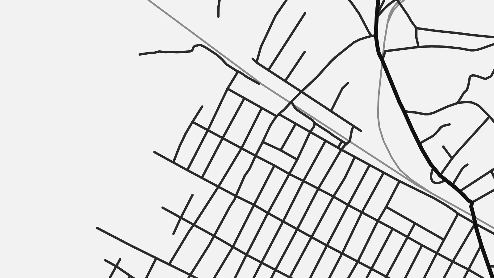Close-up of the Loutété map poster at print resolution