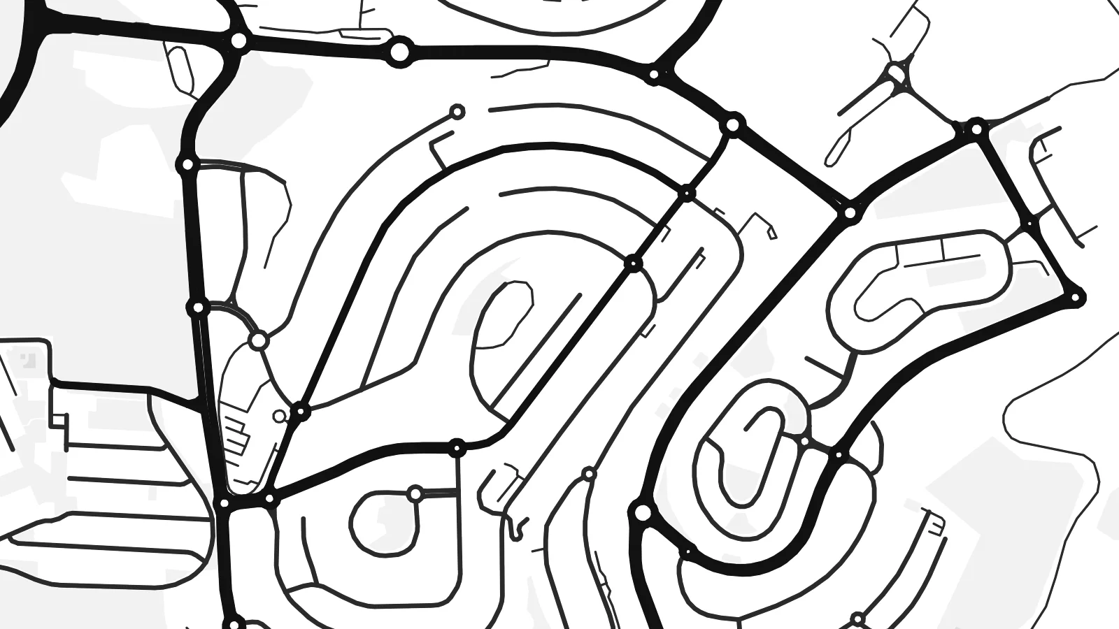 Close-up of the Modiin Ilit map poster at print resolution