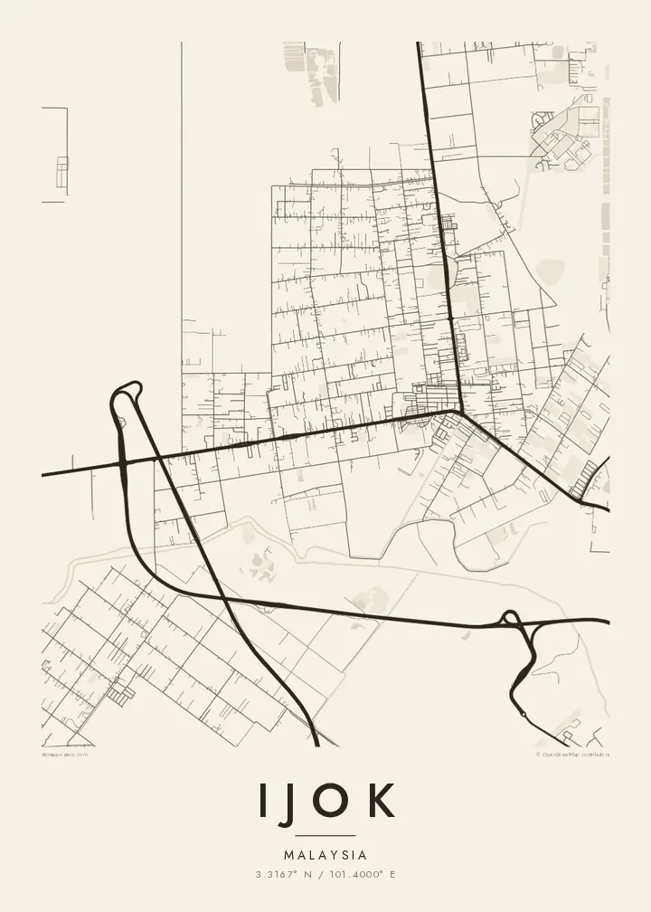 Poster Peta Ijok — Paper