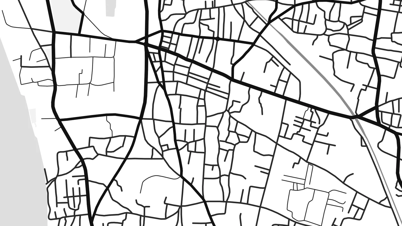 Close-up of the Munger map poster at print resolution