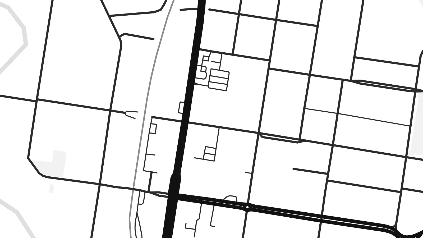 Close-up of the Muswellbrook map poster at print resolution