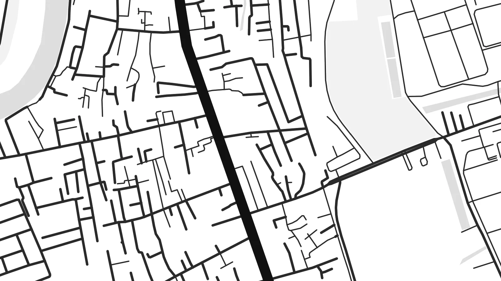 Close-up of the Nhà Bè map poster at print resolution
