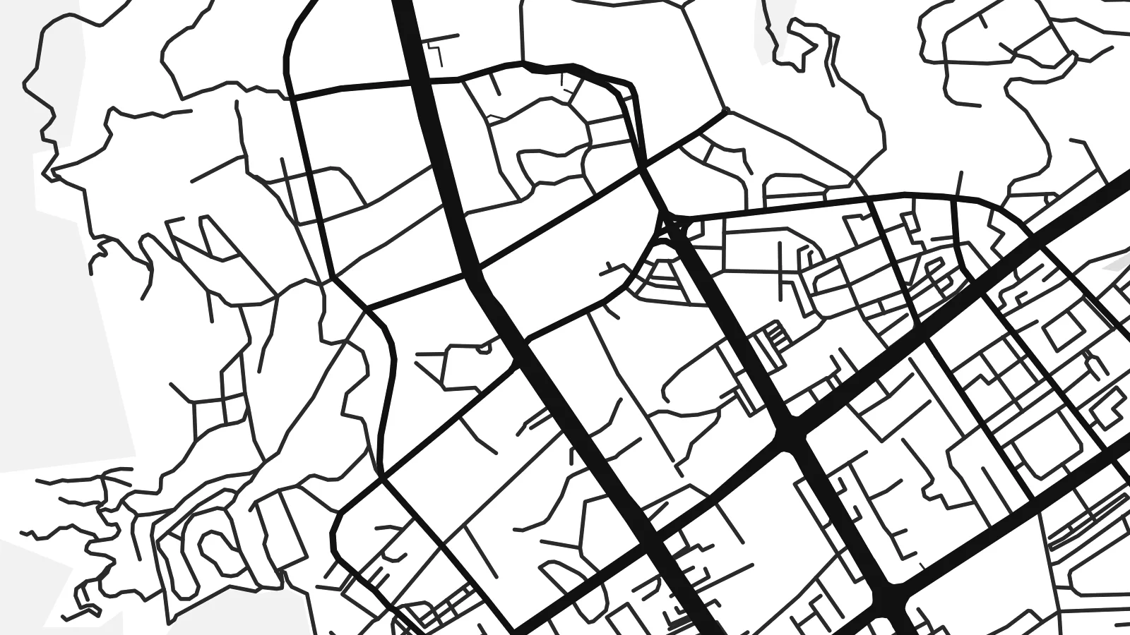 Close-up of the Ningde map poster at print resolution