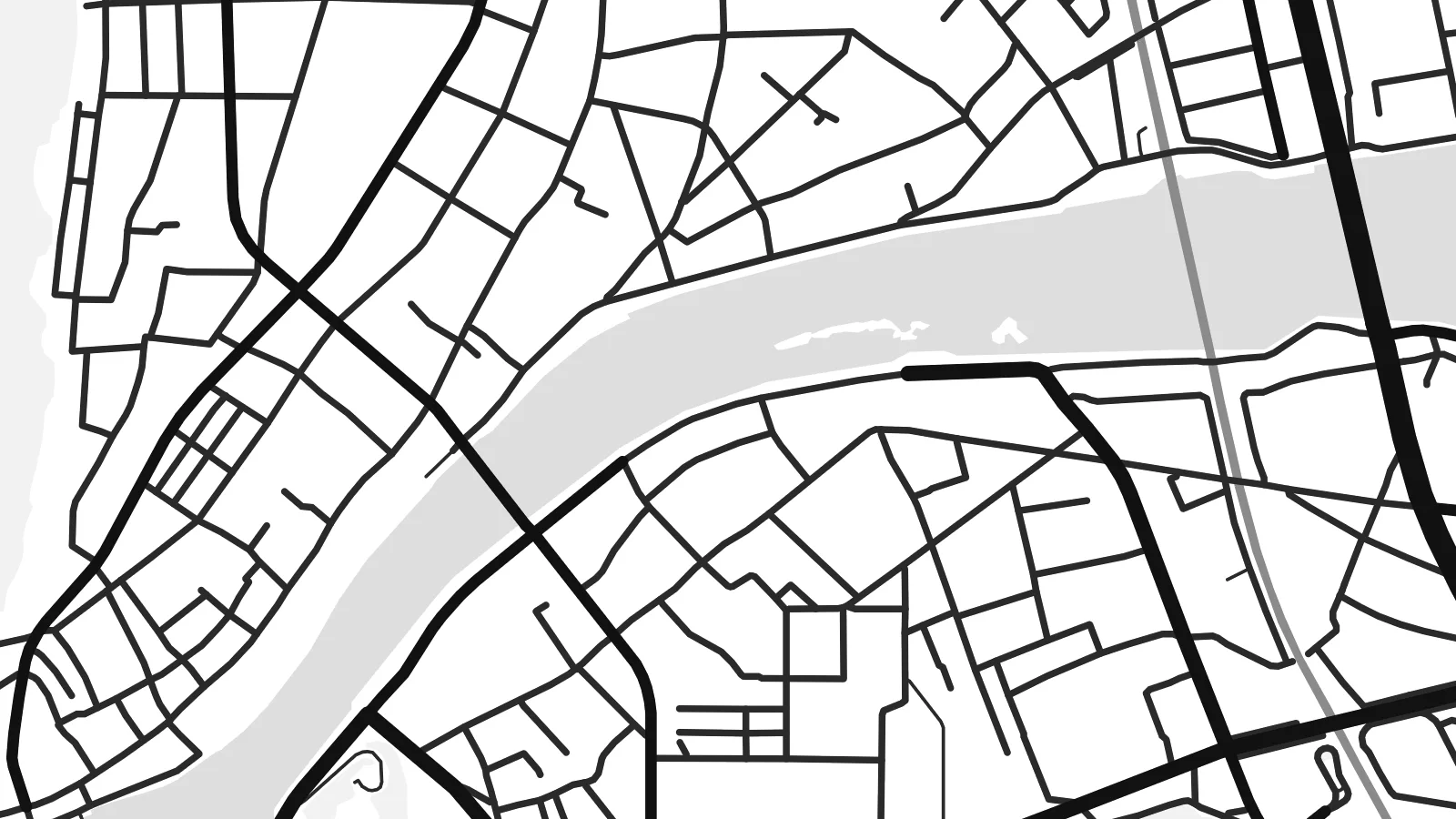 Close-up of the Ōtake map poster at print resolution