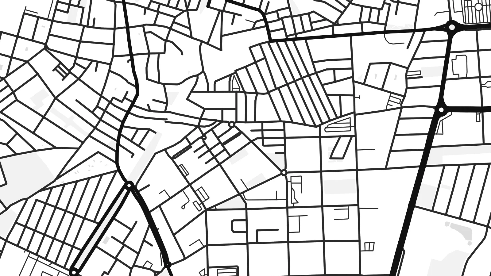 Close-up of the Parla map poster at print resolution