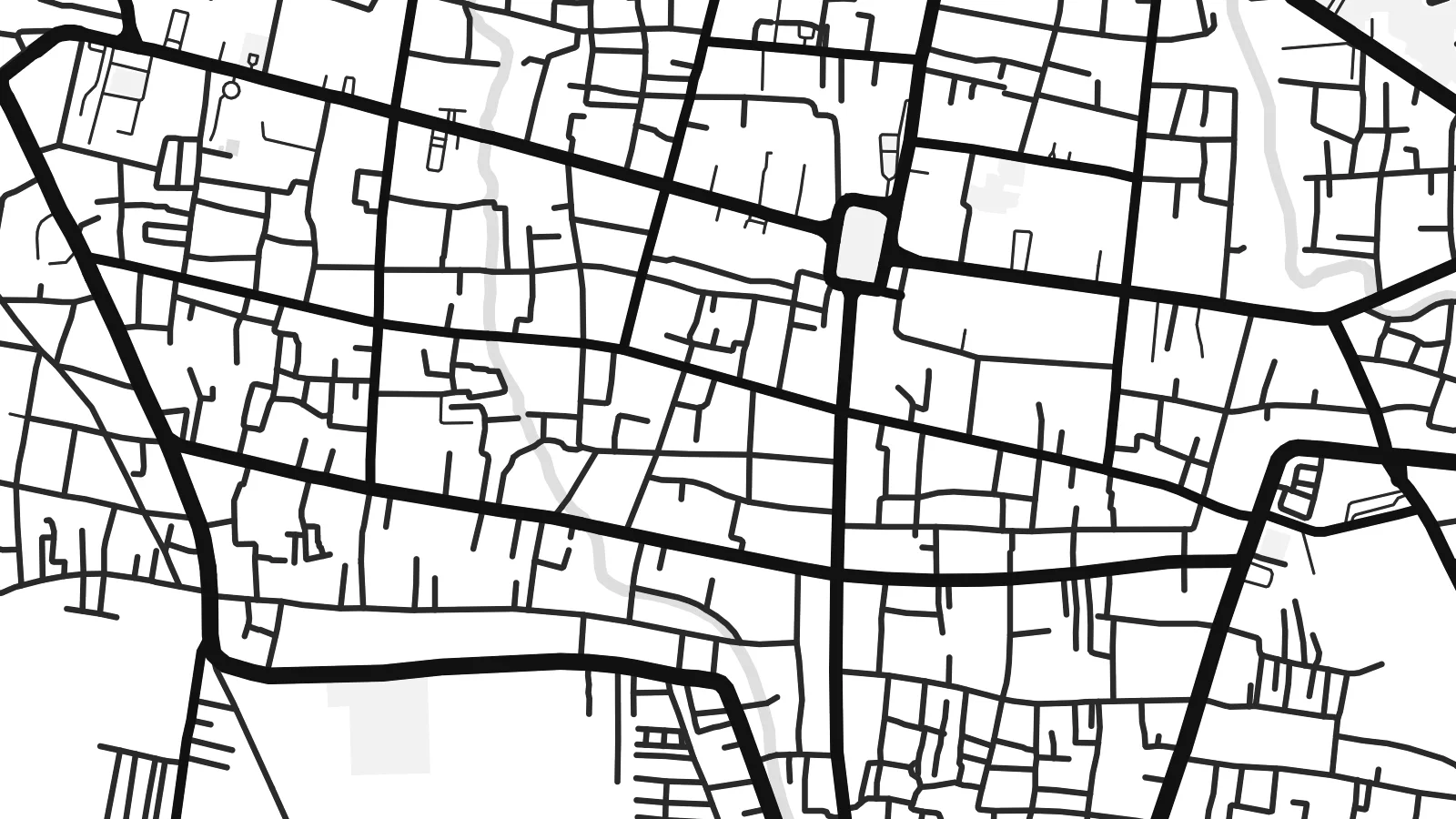 Close-up of the Pati map poster at print resolution